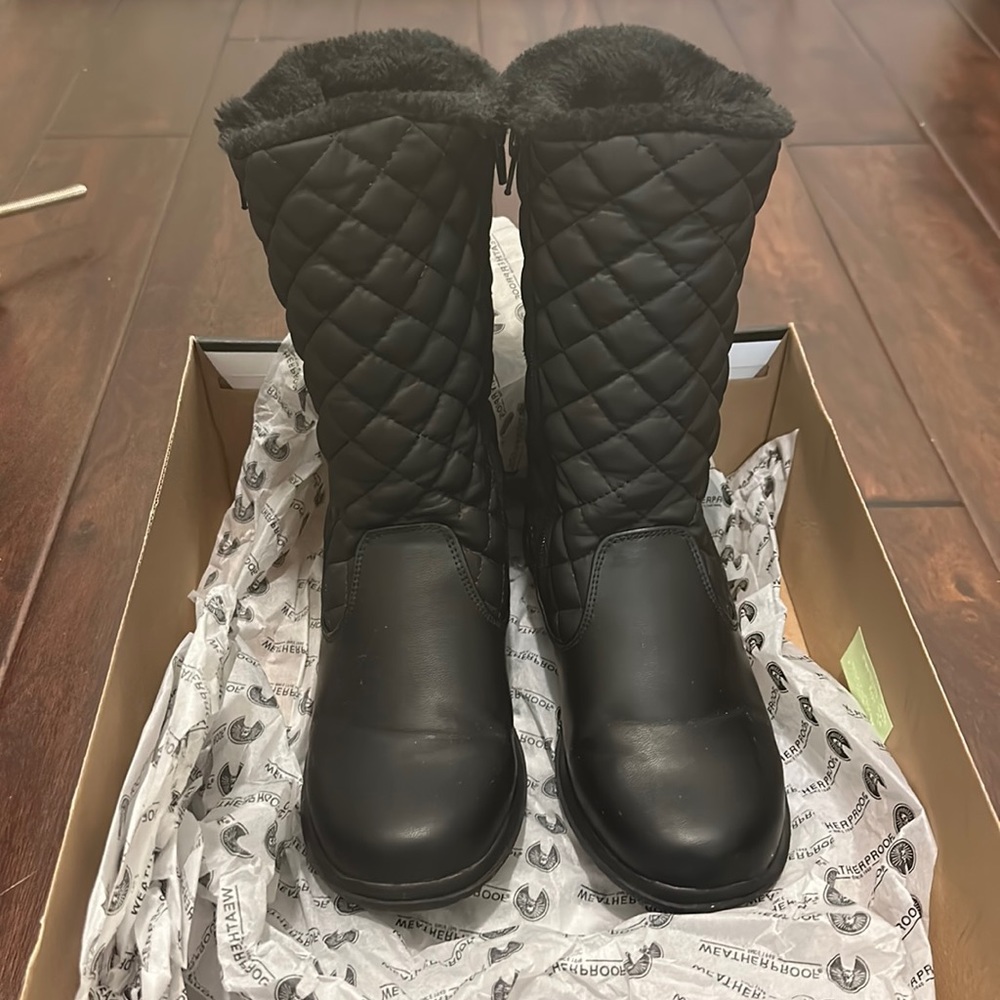 Weatherproof style jade color black size 7M